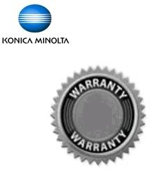 Konica Minolta Extended service agreement 1 year on-site