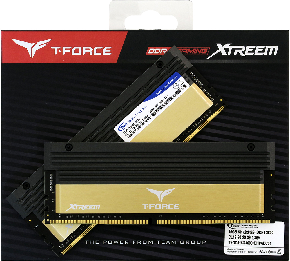 Review -T-Force Xtreem 16GB DDR4-3600 Dual-Channel Kit 