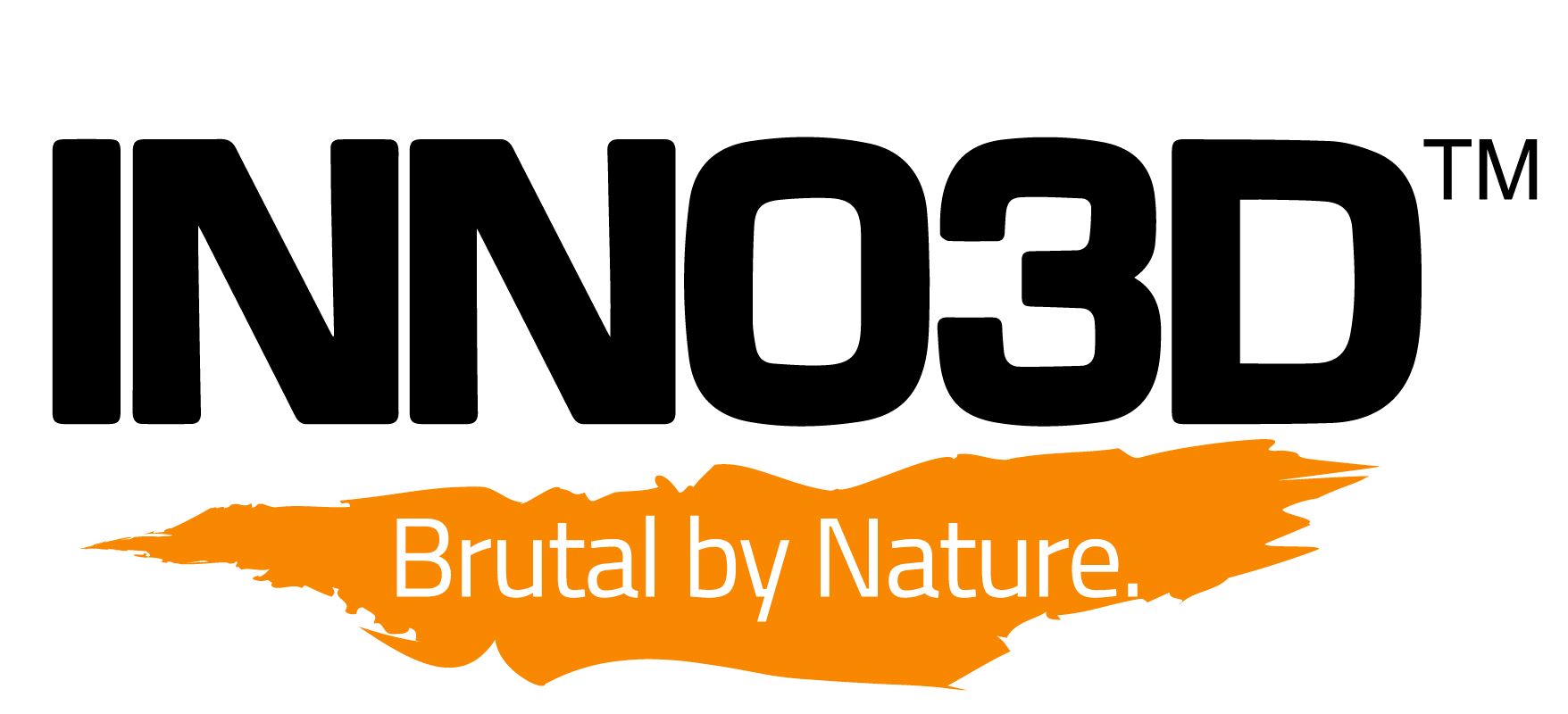 INNO3D presents its new outlined logo and slogan.