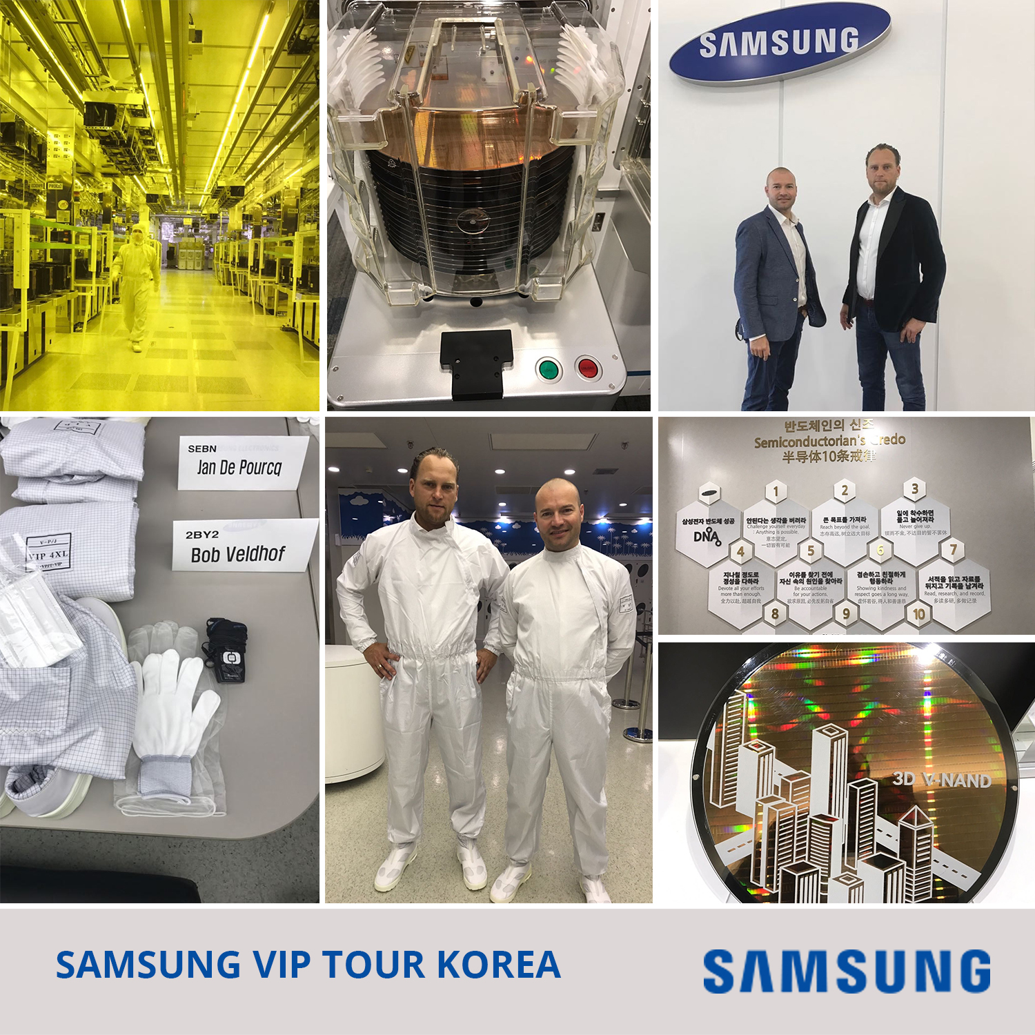 Bob Veldhof visiting Samsung Town in Korea