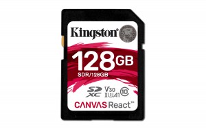Kingston Technology SD Canvas React 128 GB SDXC UHS-I Class 10