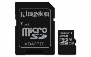 Kingston Technology Canvas Select 32 GB MicroSDHC UHS-I Class 10