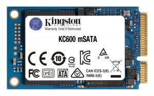 Kingston Technology 512G SSD KC600 SATA3 mSATA