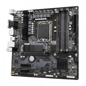 Gigabyte B760M DS3H DDR4 Motherboard - Supports Intel Core 14th Gen CPUs, 6+2+1 Phases Digital VRM, up to 5333MHz DDR4 (OC), 2xPCIe 4.0 M.2, 2.5GbE LAN, USB 3.2 Gen2