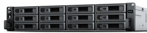Synology RackStation RS2423RP+ NAS/storage server Rack (2U) Ethernet LAN Black, Grey V1780B