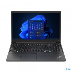Lenovo ThinkPad E15 Intel® Core™ i7 i7-1255U Laptop 39.6 cm (15.6) Full HD 16 GB DDR4-SDRAM 512 GB SSD Wi-Fi 6 (802.11ax) Windows 11 Pro Black