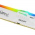 Kingston Technology FURY Beast 32GB 6000MT/s DDR5 CL30 DIMM (Kit of 2) White RGB XMP