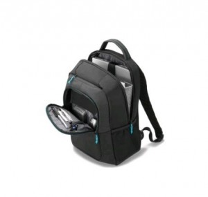 Dicota Spin backpack Black, Blue Polyester