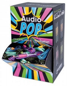 Manhattan 390682 audio cable 1 m 3.5mm Multicolour