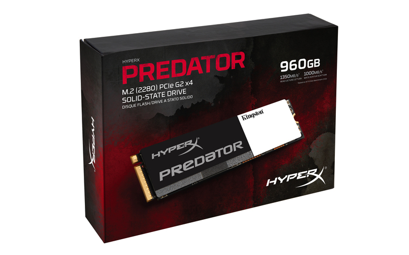 Now Available - HyperX Predator 960GB PCIe SSD 