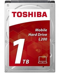 TOSHIBA 2.5*BULK* L200 Mobile Hard Drive 1TB SATA