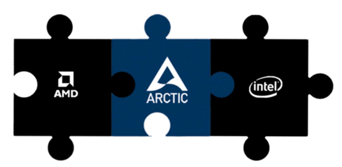 ARCTIC : Extensive Compatibility with AMD AM4 and Intel Kaby Lake