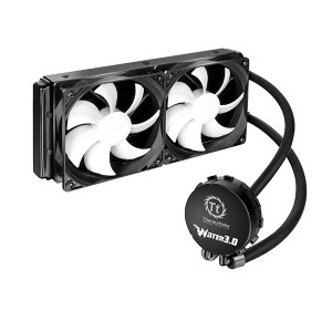 Thermaltake Water 3.0 Extreme S Processor All-in-one liquid cooler 12 cm Black, White
