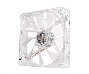 Thermaltake Pure 12 LED White Computer case Fan 12 cm Transparent