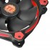 Thermaltake Riing 12 Computer case Fan 12 cm Black, Red