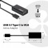 CLUB3D USB 3.1 Type C to VGA Active Adapter