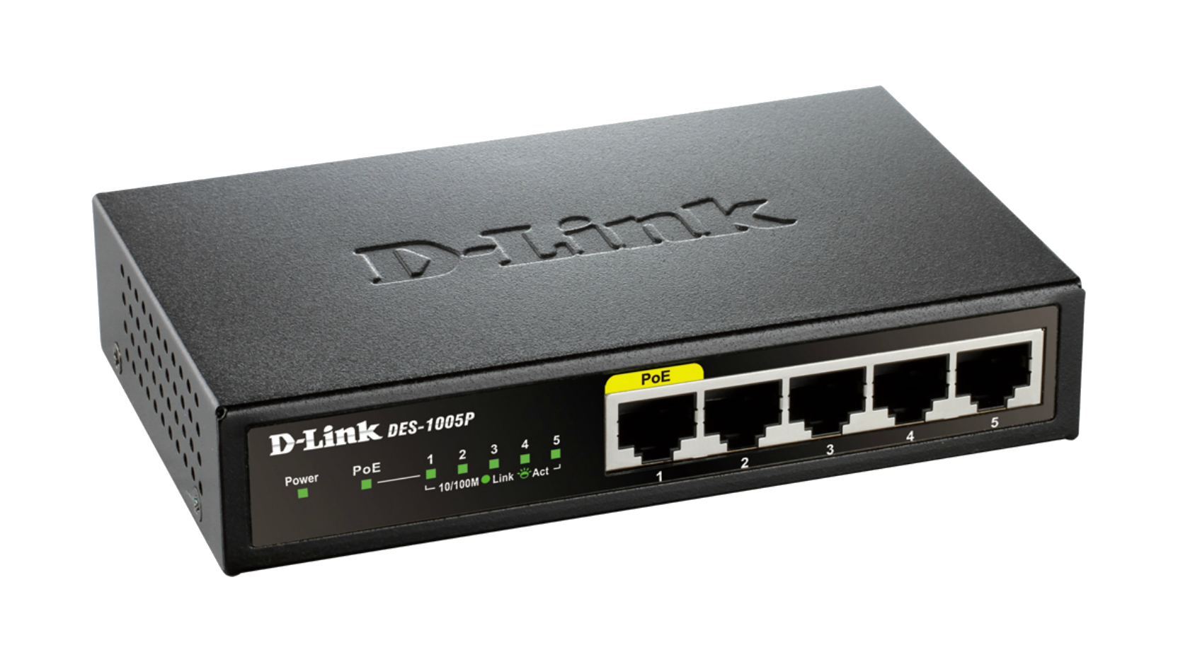 D-Link DGS-1005P network switch Unmanaged L2 Gigabit Ethernet (10/100