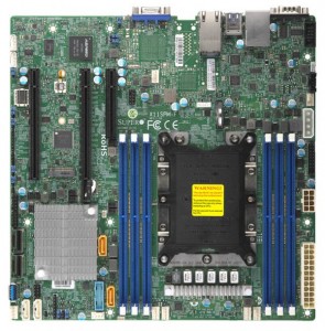 Supermicro X11SPM-F Intel® C621 LGA 3647 (Socket P) micro ATX
