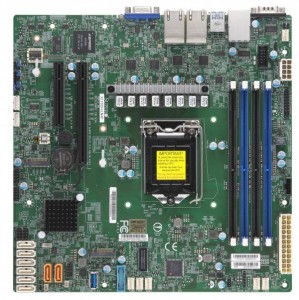 Supermicro MBD-X11SCH-LN4F motherboard Intel C246 LGA 1151 (Socket H4) micro ATX
