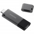 Samsung MUF-32DB USB flash drive 32 GB USB Type-C 3.2 Gen 1 (3.1 Gen 1) Black, Grey