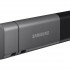 Samsung MUF-128DB USB flash drive 128 GB USB Type-A / USB Type-C 3.2 Gen 1 (3.1 Gen 1) Black, Silver
