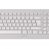 CHERRY DW 8000 keyboard Mouse included RF Wireless French Silver, White