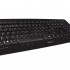 CHERRY DW 5100 keyboard RF Wireless AZERTY Belgian Black