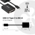 CLUB3D USB 3.1 Type C to DVI-D Active Adapter Cable