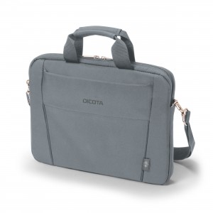 Dicota Eco Slim Case BASE notebook case 35.8 cm (14.1) Briefcase Grey
