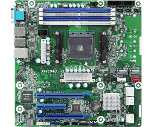Asrock X470D4U motherboard AMD X470 Socket AM4 micro ATX