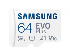 Samsung EVO Plus memory card 64 GB MicroSDXC UHS-I Class 10