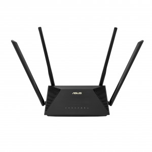 ASUS RT-AX53U wireless router Gigabit Ethernet Dual-band (2.4 GHz / 5 GHz) 5G Black