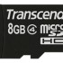 Transcend TS8GUSDC4 memory card 8 GB MicroSDHC Class 4