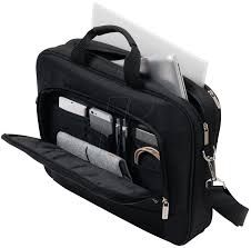 Dicota Top Traveller Base 15-15.6 notebook case 39.6 cm (15.6) Messenger case Black