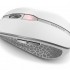 CHERRY DW 9000 SLIM keyboard RF Wireless + Bluetooth AZERTY Belgian White