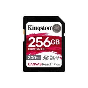 Kingston Technology Canvas React Plus 256 GB SD UHS-II Class 10