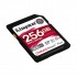 Kingston Technology 256GB Canvas React Plus SDXC UHS-II 300R/260W U3 V90 for Full HD/4K/8K