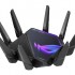 ASUS ROG Rapture GT-AXE16000 wireless router 10 Gigabit Ethernet Tri-band (2.4 GHz / 5 GHz / 6 GHz) Black