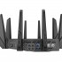 ASUS ROG Rapture GT-AXE16000 wireless router 10 Gigabit Ethernet Tri-band (2.4 GHz / 5 GHz / 6 GHz) Black