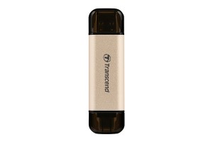 Transcend JetFlash 930C USB flash drive 256 GB USB Type-A / USB Type-C 3.2 Gen 1 (3.1 Gen 1) Gold