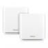 ASUS ZenWiFi AX XT8 (W-1-PK) wireless router Gigabit Ethernet Tri-band (2.4 GHz / 5 GHz / 5 GHz) White