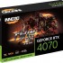 Inno3D N40702-126X-185252N graphics card NVIDIA GeForce RTX 4070 12 GB GDDR6X