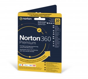 Gen Digital NORTON 360 PREMIUM 75GB BN 1 USER 10 DEVICE 12MO GENERIC2 RSP DVDSLV GUM