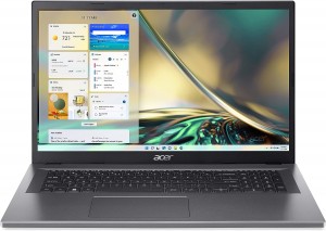 Acer Aspire 3 A317-55P-38XX i3-N305 Notebook 43.9 cm (17.3) Full HD Intel® Core™ i3 8 GB LPDDR5-SDRAM 512 GB SSD Wi-Fi 6 (802.11ax) Windows 11 Home Grey