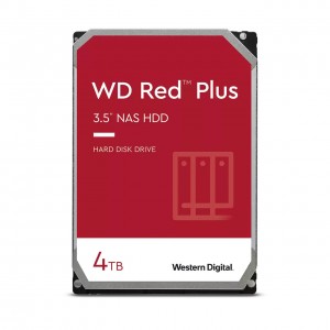 Western Digital Red Plus WD40EFPX internal hard drive 3.5 4 TB Serial ATA III