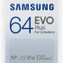 Samsung EFLASH SD Card / EVO PLUS 64Gb Classe 10