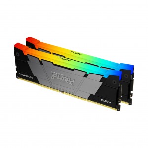 Kingston Technology FURY 32GB 3600MT/s DDR4 CL16 DIMM (Kit of 2) 1Gx8 Renegade RGB