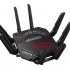 ASUS ROG Rapture GT-BE98 wireless router 10 Gigabit Ethernet Quad-band (2.4 GHz / 5 GHz-1 / 5 GHz-2 / 6 GHz) Black