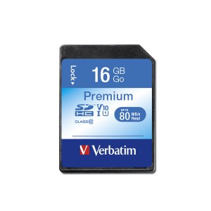 Verbatim Premium 16 GB SDHC Class 10