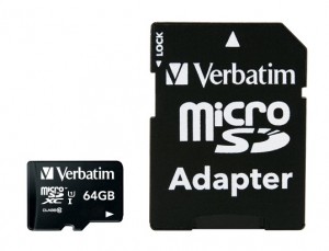 Verbatim Premium 64 GB MicroSDXC Class 10